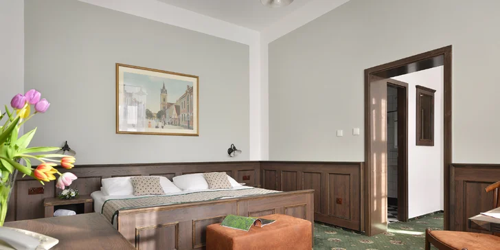 Pobyt v Hluboké nad Vltavou s polopenzí i wellness: hotel pod zámkem v blízkosti golfu