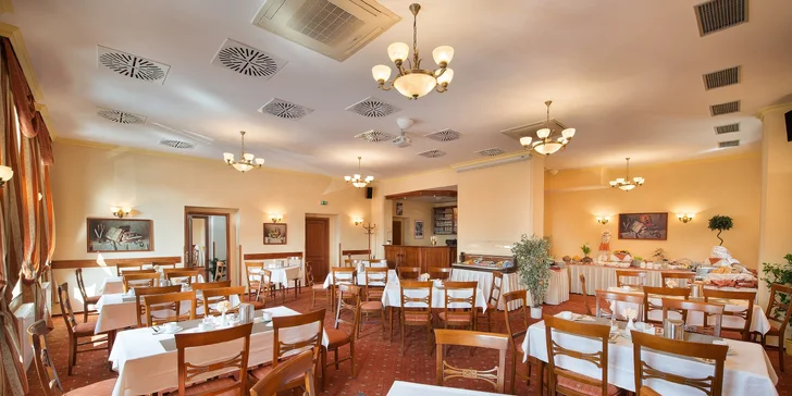 Pobyt v Hluboké nad Vltavou s polopenzí i wellness: hotel pod zámkem v blízkosti golfu