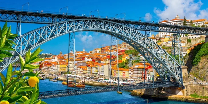 Velký okruh Portugalskem: letecky na 7 nocí, hotely se snídaněmi i večeřemi