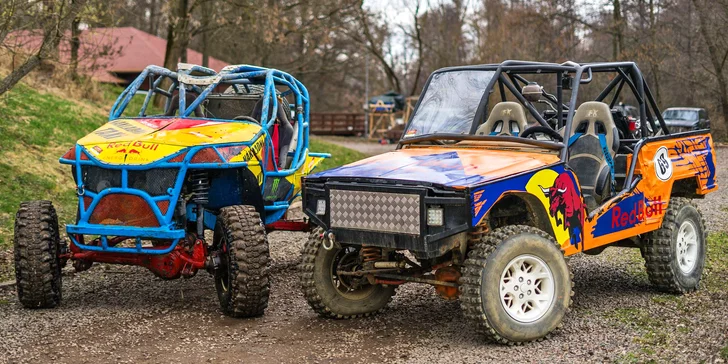 Zážitková spolujízda v offroad speciálu na terénní rallye trati v Přelouči