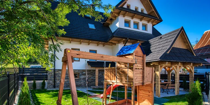 Zakopané: apartmán se vstupem do wellness, snídaně i sleva do termálů