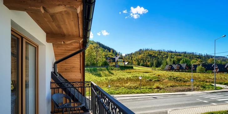 V blízkosti turistických stezek i atrakcí: apartmány v Zakopaném se spa zónou a snídaněmi