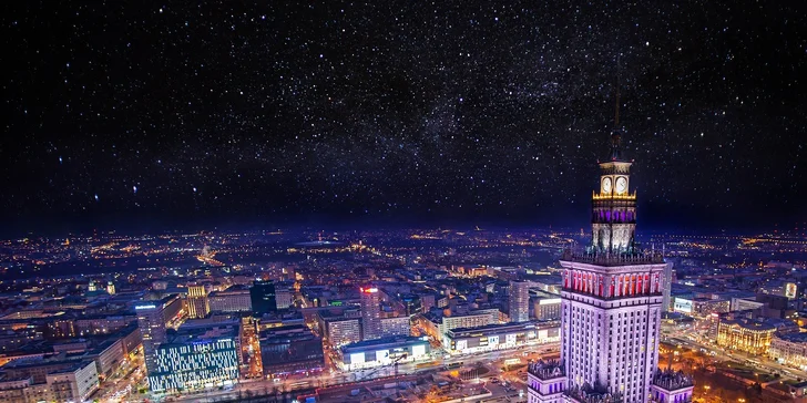 Pobyt ve Varšavě: bufetové snídaně či polopenze, 10 km od centra, vč. neomezeného fitness