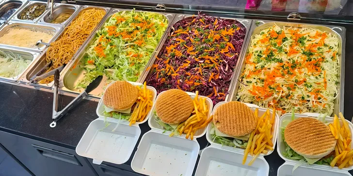 Dürüm, döner i falafel i talíř s hranolky: otevřené vouchery na 200 Kč