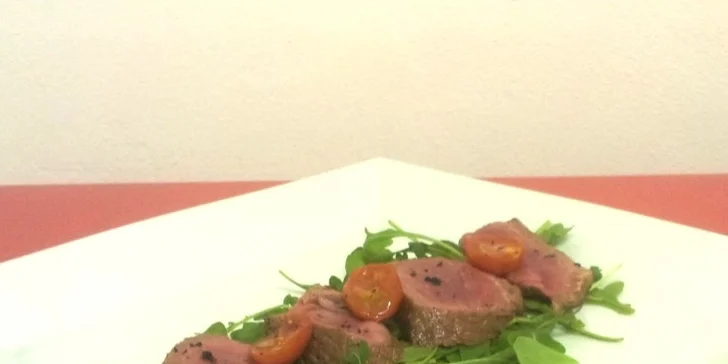 Degustační menu o 3 chodech pro dva v l'Abbuffata