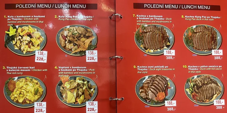 2hod. all you can eat výběrem z menu plné asijských specialit v centru Prahy