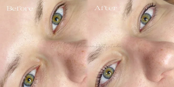 Okouzlující a podmanivý pohled: lash lifting a barvení řas i prodloužení 3D až 10D