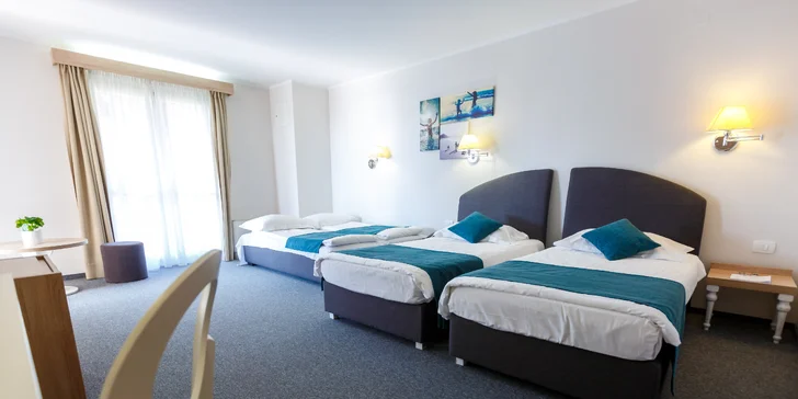 Pobyt ve 4* hotelu v Portoroži u moře: polopenze, bazény a pobyt až pro 2 děti do 12,9 let zdarma