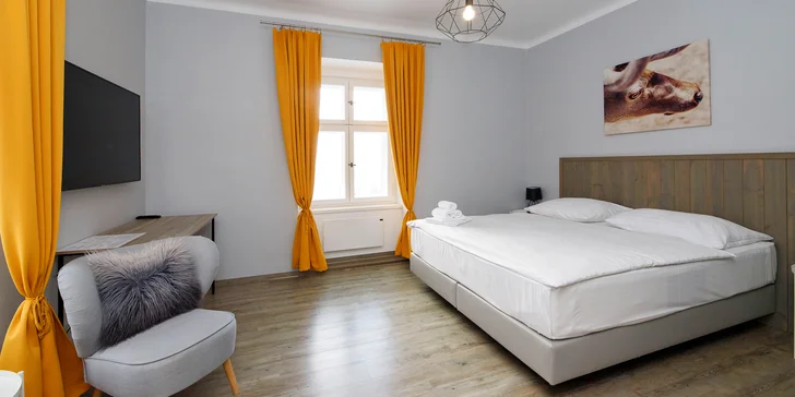 Jeseníky: hotel ve skandinávském stylu, snídaně a láhev vína
