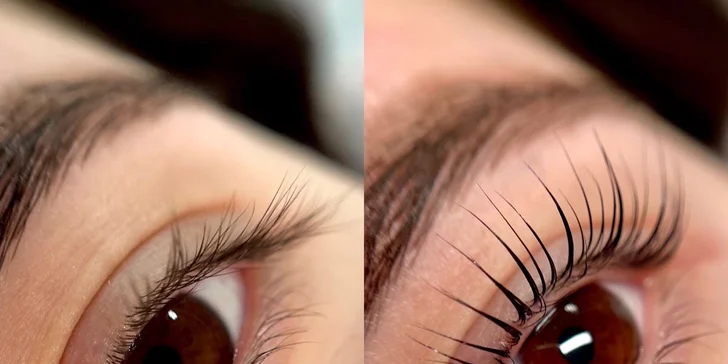 Okouzlující a podmanivý pohled: lash lifting a barvení řas i prodloužení 3D až 10D
