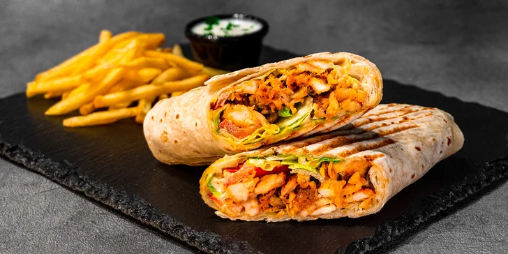 Shawarma, falafel, arayes či denní specialita v restauraci Safir