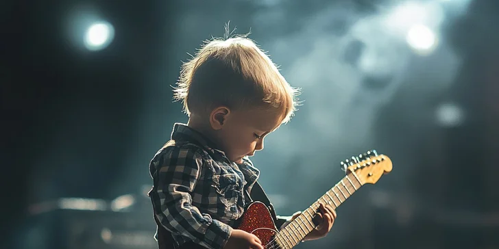 Individuální lekce hraní na kytaru, baskytaru či ukulele (60 minut)