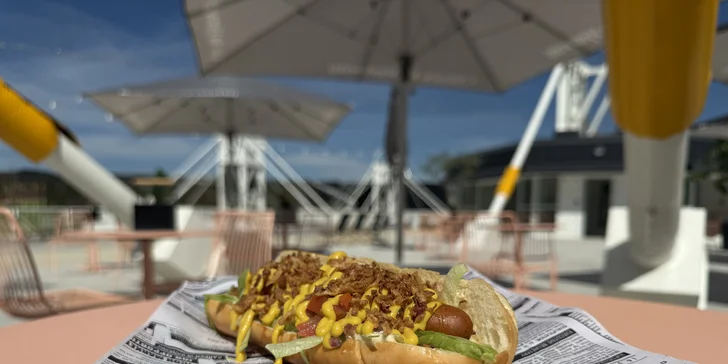 Hot dog, quesadilla, burger nebo burrito podle výběru z několika druhů