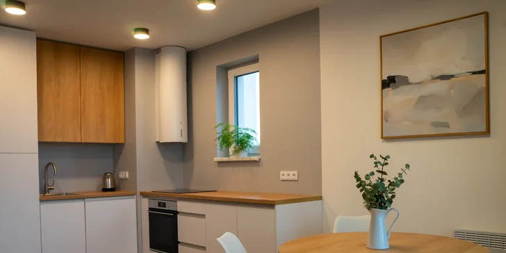 Moderní apartmány v Pasohlávkách vč. wellness, pár kroků od vodní nádrže Nové Mlýny, 130 m od Aqualandu Moravia
