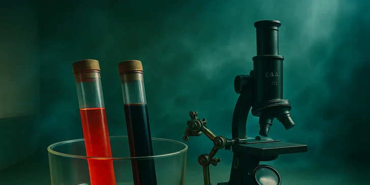Úniková hra Tajný experiment vhodná i pro rodiny s dětmi pro 2–4 hráče
