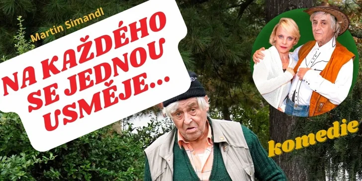 Vstupenka na představení Na každého se jednou usměje... ve Strašnickém divadle