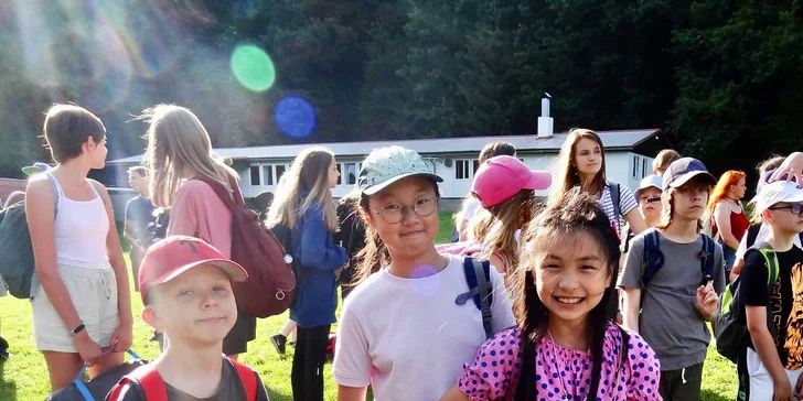 Jazykové tábory pro děti od 6 do 17 let: výuka angličtiny i dobrodružné aktivity