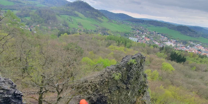Via Ferrata: lezení po zajištěných cestách na Jehlu u České Kamenice až pro 3 osoby