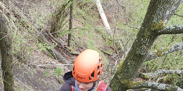 Via Ferrata: lezení po zajištěných cestách na Jehlu u České Kamenice až pro 3 osoby