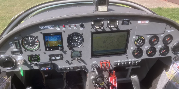 Pilotem na zkoušku: 20-60 minut letu nad krajinou Krušných hor a Č. středohoří