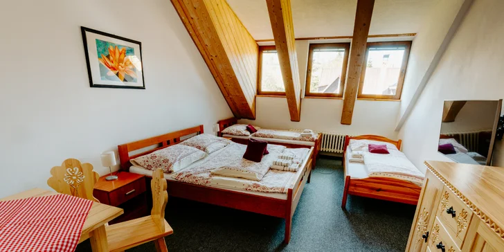 Dovolená pod Belianskými Tatrami: krásná příroda, sauna i strava