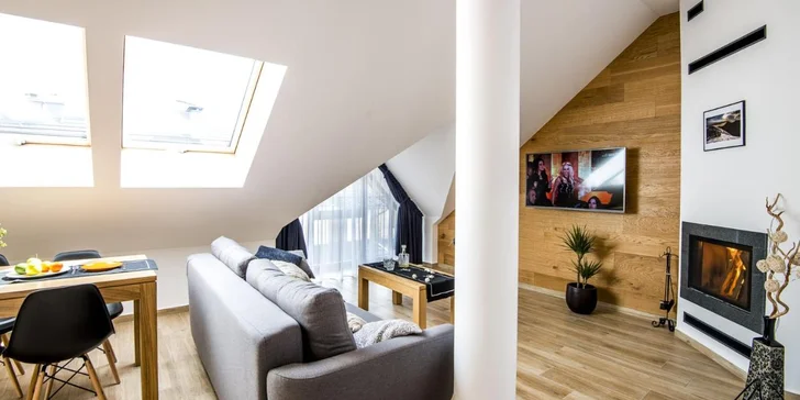 Apartmány v Zakopaném s výhledem na polské Tatry až pro 6 osb