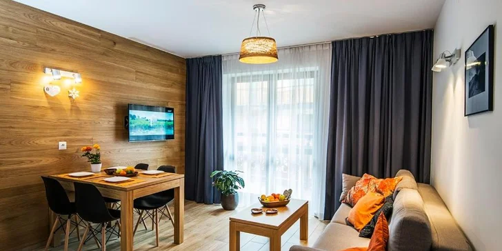 Apartmány v Zakopaném s výhledem na polské Tatry až pro 6 osb