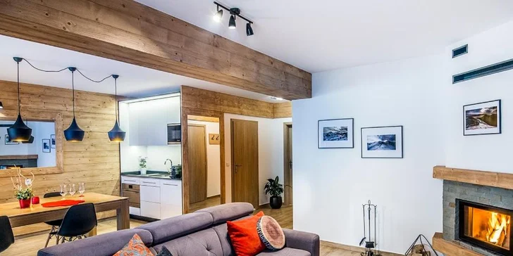 Apartmány v Zakopaném s výhledem na polské Tatry až pro 6 osb