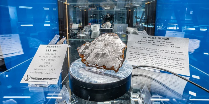 Nové Muzeum meteoritů: vstupy pro děti i dospělé nebo celou rodinu