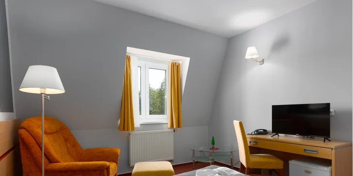Relax se stravou ve Františkových Lázních: bazén, sauna i procedury