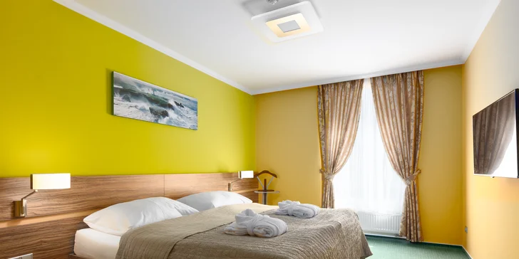 Relax se stravou ve Františkových Lázních: bazén, sauna i procedury