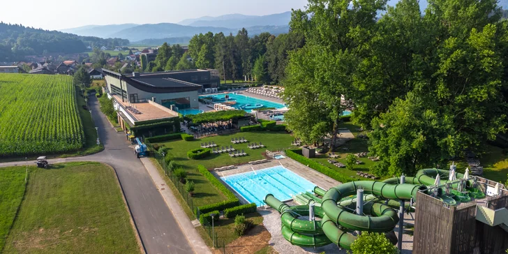 Dovolená ve Slovinsku: polopenze, vířivka, termály, sauny, aquapark i animace