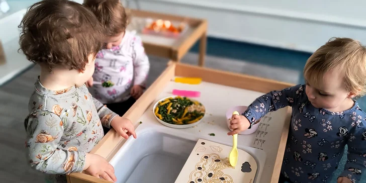 Lekce smysluplného hraní: pro děti od 15 měsíců do 5 let, smyslové aktivity i bezpečné experimentování