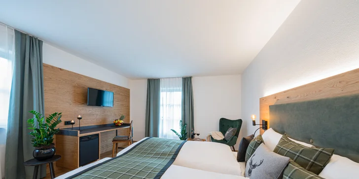 Pobyt v Německu: hotel u Šumavy se stravou, wellness a kartou výhod
