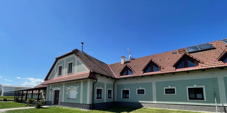 Dovolená na statku s koňmi u Kroměříže: snídaně či polopenze, možnost projížďky