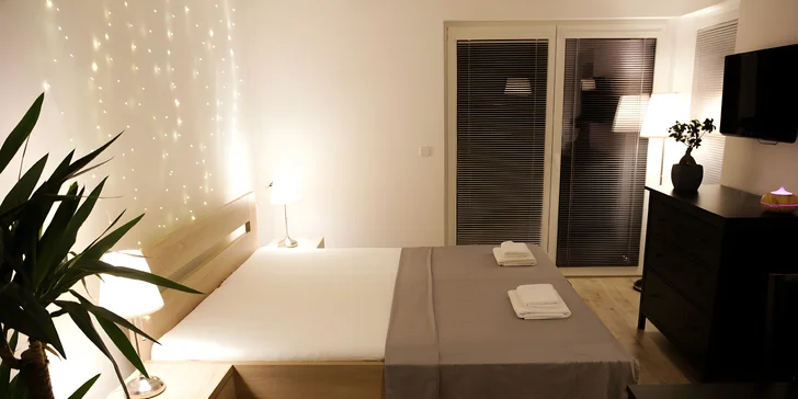 Pronájem privátního wellness apartmánu na 4, 5 nebo 6 hod. pro 2 osoby