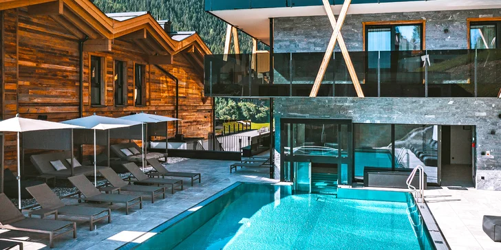 Saalbach-Hinterglemm: neomezeně wellness, polopenze, karta výhod i možnost apartmá se saunou