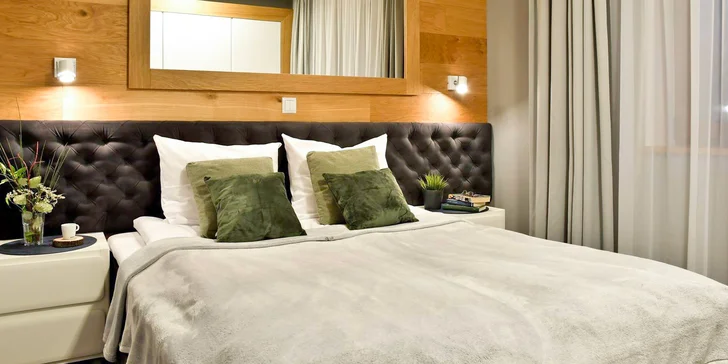 Dovolená v Zakopaném: moderní apartmány s výhledem na Tatry až pro 8 os.