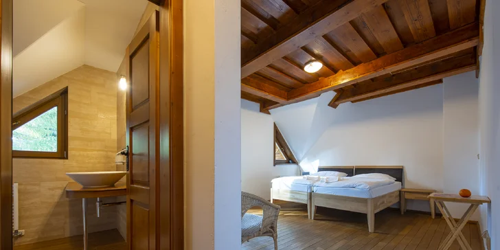 Apartmány v Tatrách až pro 5 osob: polopenze, vstup do největšího wellness na Slovensku