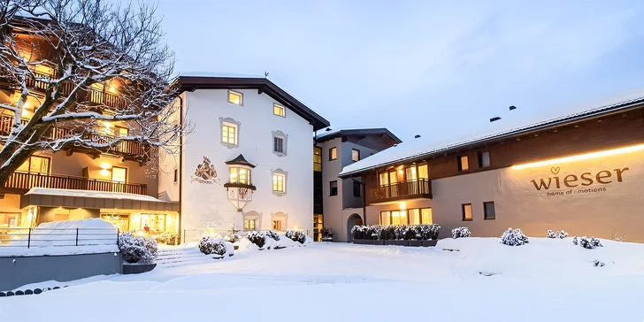 Aktivní dovolená i relax v italských Alpách: 4* hotel s polopenzí, wellness, karta výhod