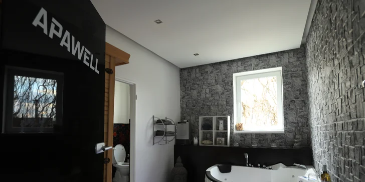 Romantika a relax na jihu Moravy: wellness apartmán s privátní vířivkou a saunou