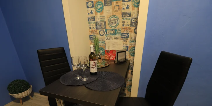Romantika a relax na jihu Moravy: wellness apartmán s privátní vířivkou a saunou