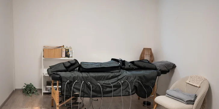 Přístrojová lymfodrenážní masáž včetně uvolnění lymfatických uzlin