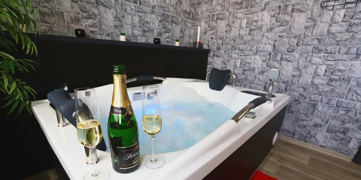 Relax na jižní Moravě: romantický pobyt ve wellness apartmánu s privátní vířivkou