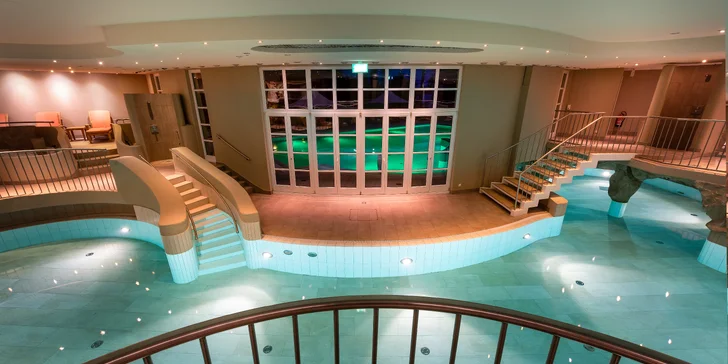 Lázně Bad Saarow nedaleko Berlína: jídlo, neomezený wellness, příroda i golf