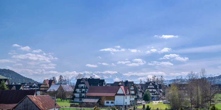 Pobyt v polských Tatrách, vč. snídaně a vstupu do sauny, 2 km od spa komplexu Terma Bania