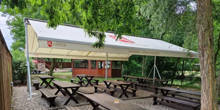 Rybaření na soukromém rybníku: povolenka pro jednu osobu na 1 i 2 pruty