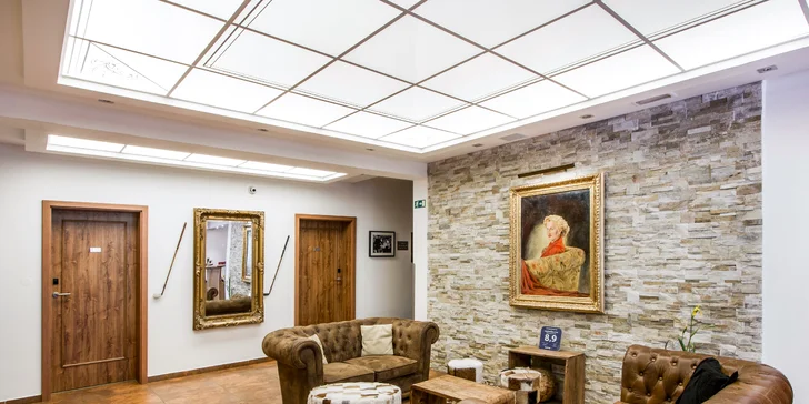 Stylový golfový hotel v Mariánských Lázních se snídaní a saunou