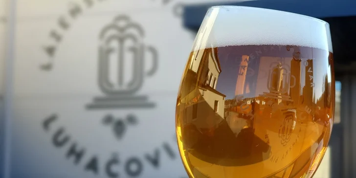 Na den sládkem v pivovaru Luhačovice až pro 4 osoby: vaření piva, technologie, oběd i dárky