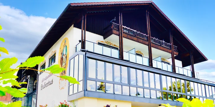 Pobyt v Německu: hotel u Šumavy se stravou, wellness a kartou výhod